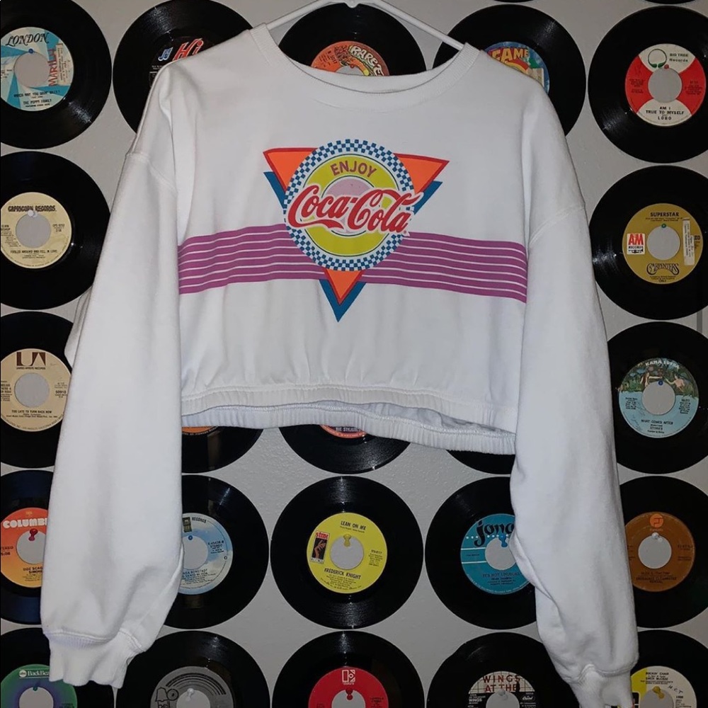 Coca-Cola cropped long sleeve